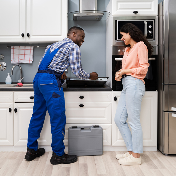 can you provide an estimate for cooktop repair before beginning any work in Ford VA